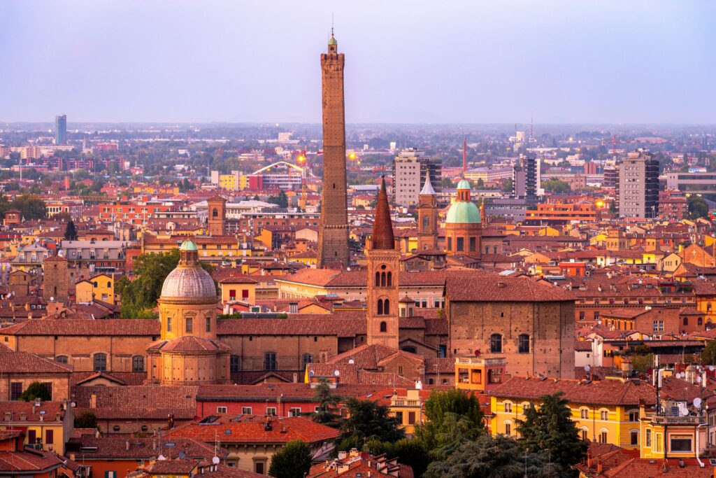 Bologna vista dall'alto