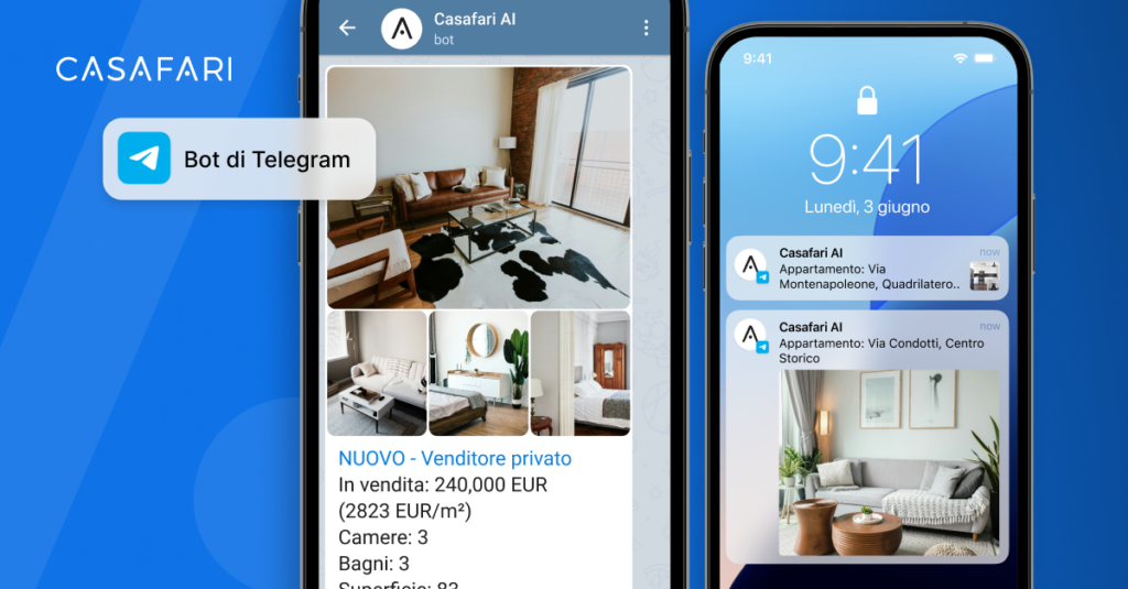 Il Bot di Telegram di CASAFARI